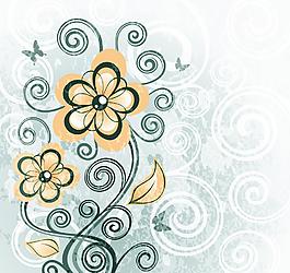 手绘花纹图片