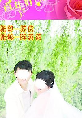婚庆 展架图片