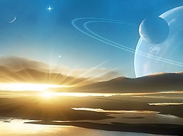 宇宙科技PPT模板