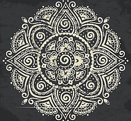 古典花纹 印度花纹图片