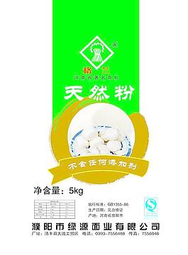面粉包装袋图片