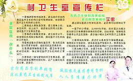 村卫生宣传栏图片