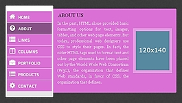 jQuery+CSS3侧边弹出菜单