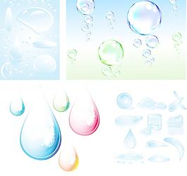 水珠 水泡 水滴图片