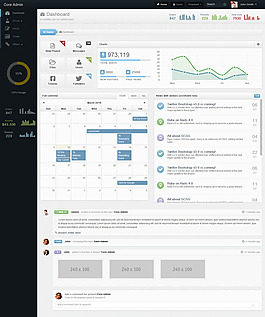 Core Admin 后台管理模版