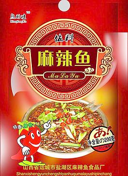 麻辣鱼包装图片