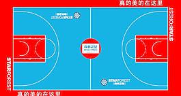 篮球场素材图片