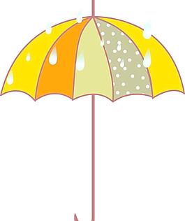 卡通雨伞图片