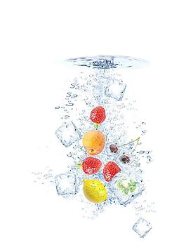 水中水果图片