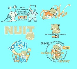 小动物矢量素材图片