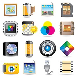 生活用品矢量图
