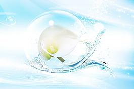 水分层素材图片