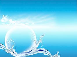 水分层素材图片