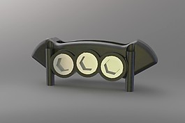 六活塞卡钳的摩托车