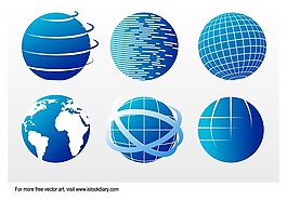 地球矢量图