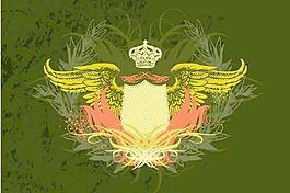 盾牌  翅膀   皇冠图片