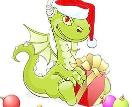 可爱的卡通龙图片