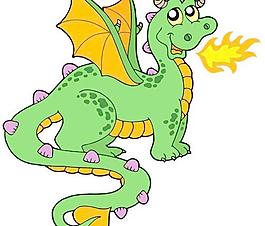 可爱的卡通龙图片