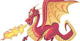 可爱的卡通龙图片