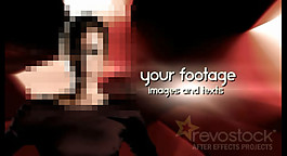 红色人物通用展示视频