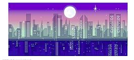 城市夜色图片