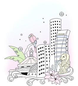 城市楼宇图片