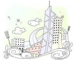 城市楼宇图片