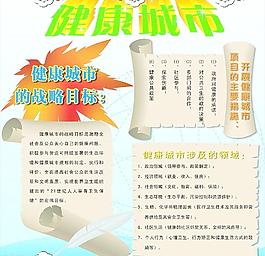 健康城市海报图片