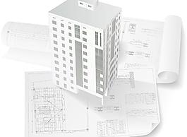 城市建筑高楼设计图工程图图片