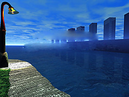 3D风光PPT素材