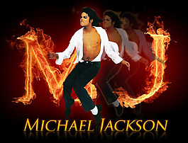 MICHAEL jakson 火焰PPT