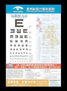 眼科宣传海报图片