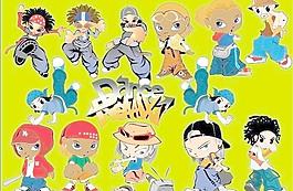 潮流人物集合图片