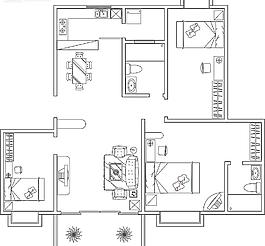 室内平面设计图图片