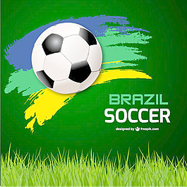 巴西足球世界杯的背景矢量01