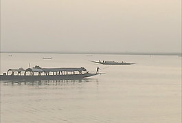 在尼日尔和马里的股票视频晚上船 视频免费下载