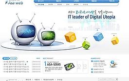 创意网站商业模板