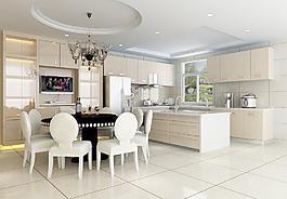 厨房效果图图片