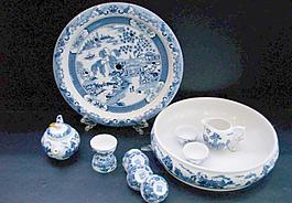 青花瓷 茶具图片