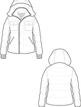 男 羽绒服 秋冬 带帽图片
