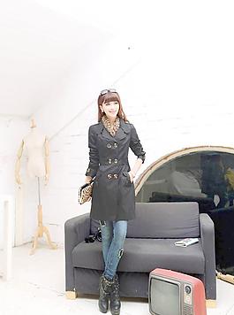 服装模特图片