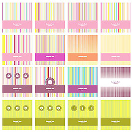 时尚线条背景矢量图形