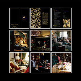 国外宾馆会所宣传海报