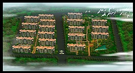 小区效果图