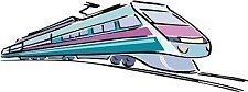 现代的火车