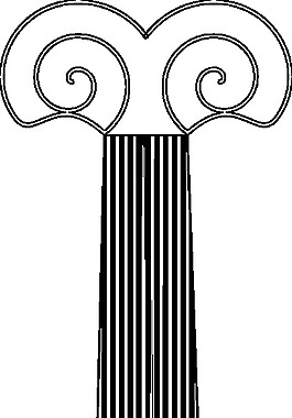 柱子装饰艺术剪辑