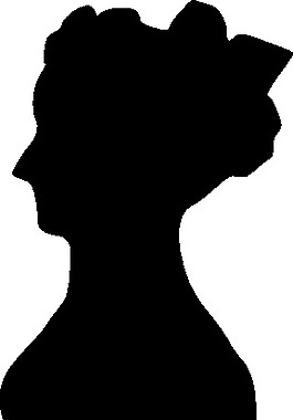 女人剪影艺术剪辑