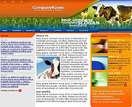 TemplateMonster 奶牛模板