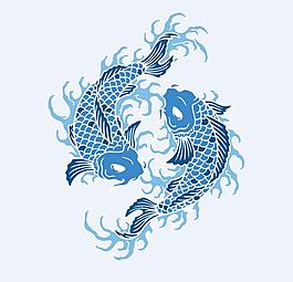 矢量鲤鱼