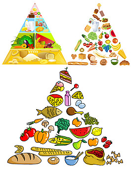 食物金字塔动画片图片